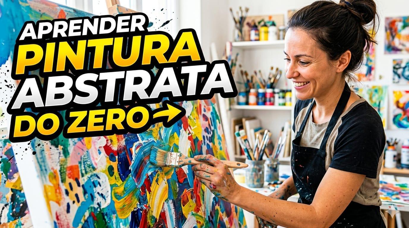 Aprender Pintura Abstrata do Zero